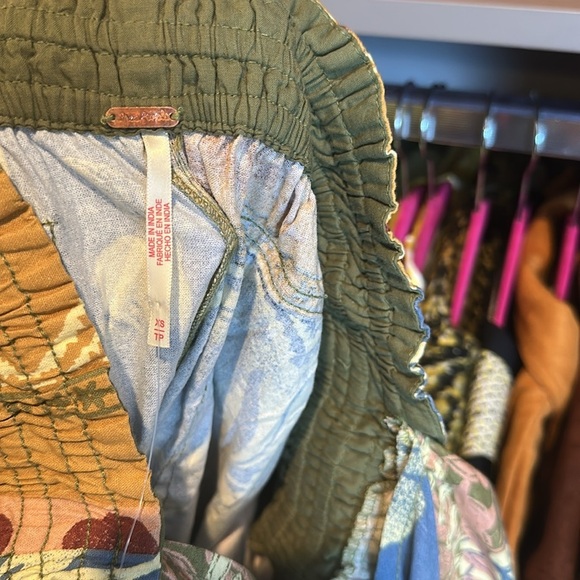Free People Patchwork Jumpsuit in Multicolor size XS NWT - Picture 2 of 3